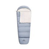 Naturehike C180兒童保暖木乃伊睡袋 (NH21MSD01) - 藍色-左開口 | 羽棉混合 | 一被多用 | 底部可拼接加長