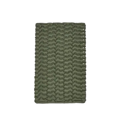 Naturehike FC01 R1.6 輕量化充氣墊 (CNK2550WS019) - 雙人款-軍綠色-附充氣袋 | 200*125*6.5cm | M型氣管順暢空氣流動 | 强韌支撐