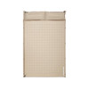 Naturehike D系列 自動充氣睡眠墊(CNK2550WS025) - 雙人款-200*130*6cm-卡其色(附枕頭) | 無限拼接 | 一卷即收納 | 獨立氣腔枕