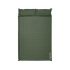 Naturehike D系列 自動充氣睡眠墊(CNK2550WS025) - 雙人款-200*130*6cm-軍綠色(附枕頭) | 無限拼接 | 一卷即收納 | 獨立氣腔枕
