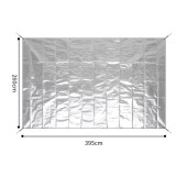 Naturehike 多功能PE鋁箔防潮野餐墊(NH20FCD03) - 超大號-260*395cm | 防水防潮 | 收納小巧 | 三層複合材料