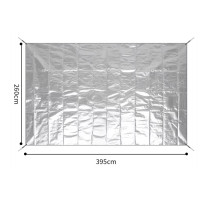 Naturehike 多功能PE鋁箔防潮野餐墊(NH20FCD03) - 超大號-260*395cm | 防水防潮 | 收納小巧 | 三層複合材料
