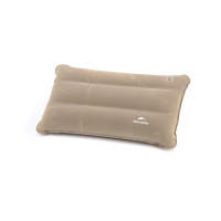 NatureHike 戶外充氣枕頭露營旅行枕 (NH18F018-Z) - 灰色 | 貼合頸椎 | 快速充氣 | 舒適睡眠 | 柔軟親膚