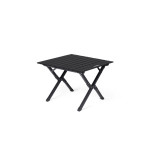 NatureHike Star Jane T01 戶外便攜摺叠蛋捲桌 (CNK2550JJ018) - 黑色-S碼(59*60*44.5cm) | X型穩固支架 | 易清潔桌面