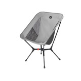 NatureHike Yamami YL01 鋁合金戶外折疊隨身月亮椅(CNK2550JJ013) - 幻影灰-M碼 | 自動速開 | 腰部軟承托