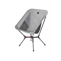 NatureHike Yamami YL01 鋁合金戶外折疊隨身月亮椅(CNK2550JJ013) - 幻影灰-M碼 | 自動速開 | 腰部軟承托