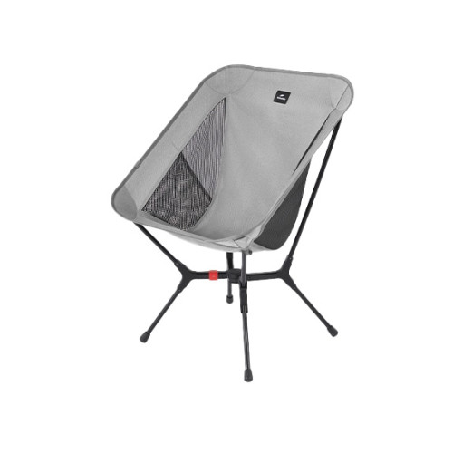 NatureHike Yamami YL01 鋁合金戶外折疊隨身月亮椅(CNK2550JJ013) - 幻影灰-M碼 | 自動速開 | 腰部軟承托