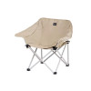 NatureHike Stellaluna T01 露營靠背外擴扶手折疊月亮椅(CNH23JU13002) - 砂岩色 | 貼合身體 | 一鍵開合