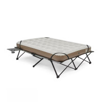 Naturehike XJC 行野 T02折疊雙人行軍床+充氣床墊(CNK2450WS045) - 岩灰色 | X型鋼架結構 | 270kg承重 Naturehike XJC 行野 T02折疊雙人行軍床+充氣床墊(CNK2450WS045) - 岩灰色 | X型鋼架結構 | 270kg承重