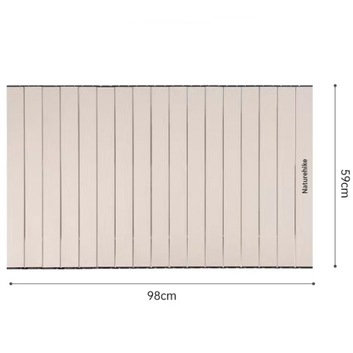 Naturehike 戶外露營車車通用桌板 (CNK2450PJ012) - 岩砂色(大號) | 四角可調節固定卡扣 | 摺叠收納 | 多車型通用
