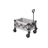 Naturehike 輕折 · 全地形聚攏露營推車(CNK2450JJ017) - 煙灰色-小號 | 阻尼把手 | 一鍵快拆車輪 | 堆疊容量大