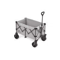 Naturehike 輕折 · 全地形聚攏露營推車(CNK2450JJ017) - 煙灰色-中號 | 阻尼把手 | 一鍵快拆車輪 | 堆疊容量大