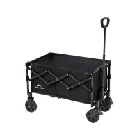 Naturehike 輕盈 · 折疊露營車 (CNK2350JJ012) - 墨黑色-70L | 一鍵伸縮手柄 | 堆叠容量大 | 前輪雙煞設計 Naturehike 輕盈 · 折疊露營車 (CNK2350JJ012) - 墨黑色-70L | 一鍵伸縮手柄 | 堆叠容量大 | 前輪雙煞設計