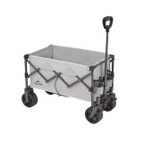 Naturehike 輕盈 · 折疊露營車 (CNK2350JJ012) - 煙灰色-100L | 一鍵伸縮手柄 | 堆叠容量大 | 前輪雙煞設計