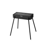 Naturehike 墨煙 · 多功能直立式方型炭火燒烤爐(CNK2550CF013) - 黑色-基礎款 | 加厚腿款 | 多孔通風 | 加厚炭盆