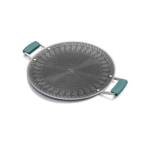 Naturehike 樂宴 · 不銹鋼烤盤(CNK2550CF011) - 大碼-提手款 | 不粘塗層 | 蜂窩盤面 | 4層壓鑄 | 一擦即淨