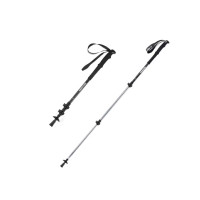 Naturehike 晴雪Base · 三節鋁合金伸縮登山杖 (CNK2550DS010) - 黑色(60-135cm) | 防滑手柄設計 | 便攜折疊收納 | 耐磨杖尖