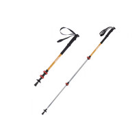 Naturehike 晴雪Base · 三節鋁合金伸縮登山杖 (CNK2550DS010) - 黃色(60-135cm) | 防滑手柄設計 | 便攜折疊收納 | 耐磨杖尖