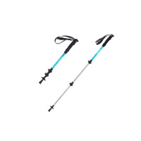 Naturehike 晴雪Base · 三節鋁合金伸縮登山杖 (CNK2550DS010) - 藍色(60-100cm) | 防滑手柄設計 | 便攜折疊收納 | 耐磨杖尖