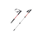 Naturehike 晴雪Base · 三節鋁合金伸縮登山杖 (CNK2550DS010) - 紅色(60-100cm) | 防滑手柄設計 | 便攜折疊收納 | 耐磨杖尖