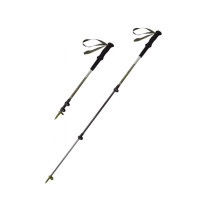 Naturehike 初雪UL · 碳+鋁外鎖登山杖(NH17D006-D) - 綠色(66-135cm) | 速開關節鎖 | 高强度碳纖維 | 羽感輕盈