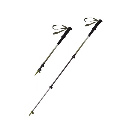 Naturehike 初雪UL · 碳+鋁外鎖登山杖(NH17D006-D) - 綠色(66-135cm) | 速開關節鎖 | 高强度碳纖維 | 羽感輕盈