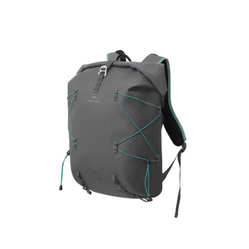 Naturehike 鯨落2.0 · 戶外輕量運動防水雙肩包(CNK2550XB027) - 黑色-28L | 夜行反光絲印 | IPX7級硬核防水