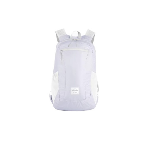 Naturehike 雲雁 · 矽膠折疊雙肩背包(NH17A012-B) - 薰衣草紫-18L | 3D透氣背帶 | 防水耐磨 | 內閣層分層