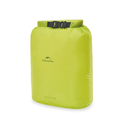 Naturehike 戶外便攜捲口防水收納袋(CNK2550XB012) - 黃色-8L | 防水隔濕 | 真空排氣 | 輕薄面料