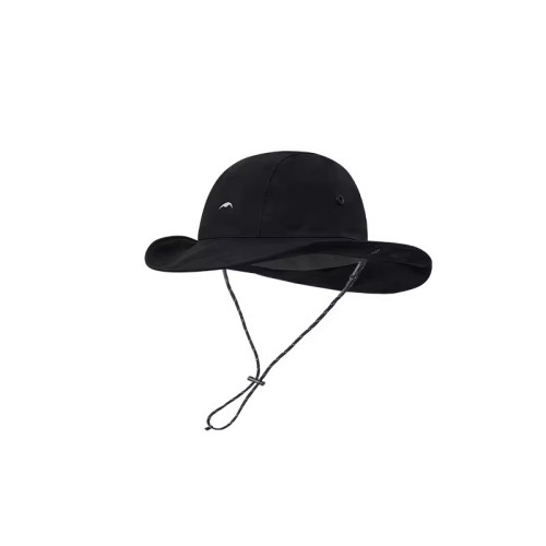 Naturehike 大簷防水寬邊漁夫帽(CYY2511FS012) - 黑色-M碼 | 晴雨兩用 | 暴汗運動級導汗帶 | 帽簷兩側四合扣