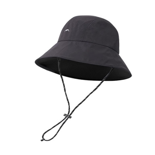 Naturehike Air1.0 · 輕量化大簷防曬漁夫帽(CYY2521FS015) - 黑色-L碼 | 防潑水面料 | 穹頂SPA式透氣網窗 | 單導止汗