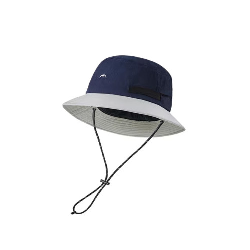 Naturehike 戶外健行涼感大簷防曬漁夫帽(CYY2551FS013) - 藏青色(均碼) | 透氣結構多維循環散熱 | 空氣軟頂輕若無感