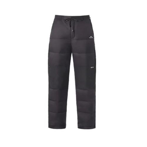 Naturehike DW-280 戶外白鴨絨保暖羽絨褲 (CNK2550FS011) - 黑色-XL碼 | 靜態保暖 | 750FP+高蓬白鴨絨