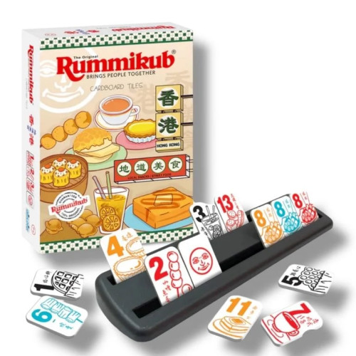 Rummikub「魔力橋」數字牌遊戲 - 香港地道美食版 | 特色玩法機制 | 兒童益智科教玩具 | 邏輯訓練器械 | 香港行貨