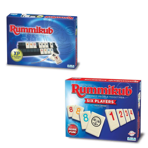 Rummikub「魔力橋」數字牌遊戲 - 升級版 | 融合數學邏輯與卡牌策略 | 運動思考與策略規劃能力 | 香港行貨