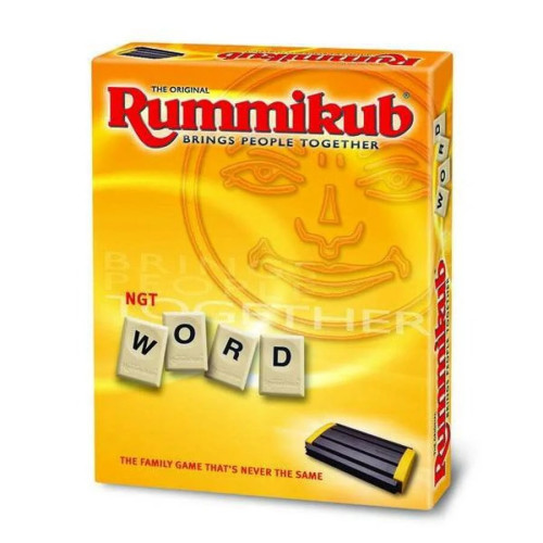 Rummikub「魔力橋」NGT Word 英文桌遊 | 112 片字母迷你牌組 | 單字拼搭與重組玩法 | 訓練詞匯與邏輯思維 | 香港行貨
