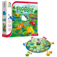 SmartGames 親子策略益智遊戲 - 齊齊青蛙跳 | 鍛鍊空間思維與規劃能力 | 激發問題解決與專注力 | 香港行貨 SmartGames 親子策略益智遊戲 - 齊齊青蛙跳 | 鍛鍊空間思維與規劃能力 | 激發問題解決與專注力 | 香港行貨