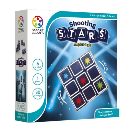 SmartGames SG092 兒童益智桌遊 - 魔幻流星 | 80 難度進階設計 | 持續激發探索欲 | 星塊翻轉變色玩法 | 香港行貨