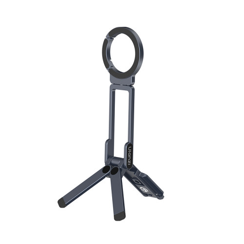 Ulanzi MA38 MagLock Phone Stand 雙面磁吸手機腳架 - 深灰色 | Magsafe 雙面磁吸 × 5種拍攝模式 | MagLock磁吸快掛專利 | 香港行貨