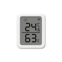 Switchbot Meter Plus 智能溫濕度計 - 白色 | 視覺表情符號 | 3吋螢幕 | 多種放置方式 | 香港行貨