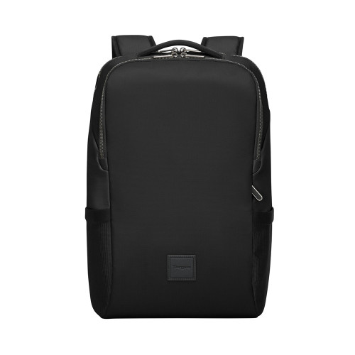 TARGUS Urban Essential 15.6吋都會電腦雙肩背包 - 黑色 | 兩側網眼水壺袋 | 18.5L寬敞主隔層 | 香港行貨
