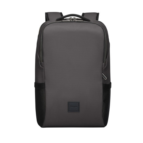 TARGUS Urban Essential 15.6吋都會電腦雙肩背包 - 灰色 | 兩側網眼水壺袋 | 18.5L寬敞主隔層 | 香港行貨