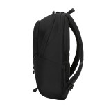 TARGUS Transpire 16吋進階版日用電腦雙肩背包(附防雨罩) - 黑色 | 反光條設計 | 雙前袋設計 | 香港行貨