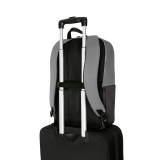 TARGUS Sagano EcoSmart 15.6吋旅行雙肩背包(附防雨罩) - 雙色灰 | 筆電收納快取層 | 可手提可後背 | 香港行貨