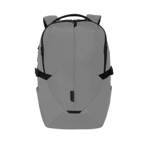 TARGUS TBB64904 Terra 15-16吋環保雙肩背包(附防雨罩) - 灰色 | 外部頭盔掛勾設計 | 兩側壓縮帶 | 香港行貨