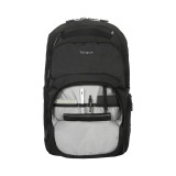 TARGUS CN600 Classic EcoSmart 16吋經典雙肩背包 - 黑色 | 前側提供多拉鍊口袋 | 防盜拉鍊扣環 | 香港行貨