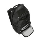 TARGUS CN600 Classic EcoSmart 16吋經典雙肩背包 - 黑色 | 前側提供多拉鍊口袋 | 防盜拉鍊扣環 | 香港行貨