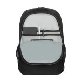 TARGUS TSB710 Ascend 15-16吋進階電腦雙肩背包 - 黑色 | 前方直式拉鍊口袋 | 透氣網眼舒適背墊 | 香港行貨