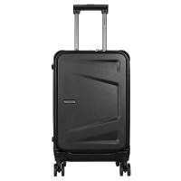 TARGUS TBR043 Pro-Tek科技防護20吋可登機行李箱 - 黑色 | AirTag™ 收納口袋 | 前開式快取層 | 香港行貨