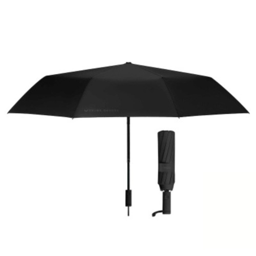 Yohome 家の逸 單手智助快收便捷晴雨兩用傘 - 黑色 | 一鍵自動開合 | 抗紫外線達UPF50+ | 香港行貨